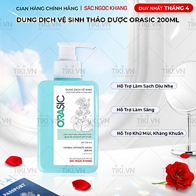 Dung dịch vệ sinh hằng ngày Orasic 200ml