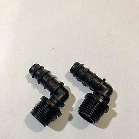 Mua CÚT GÓC REN 21mm NỐI ỐNG NƯỚC 16mm  2 cái