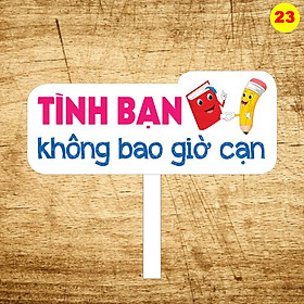 Mua Bảng hashtag chụp ảnh họp lớp  kỷ yếu học sinh MS 23