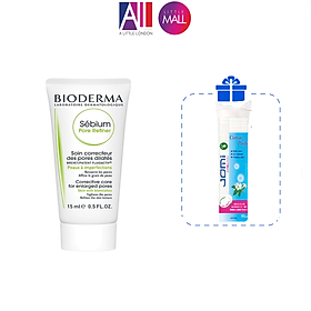 Kem dưỡng kiềm dầu Bioderma sebium pore refiner TẶNG bông tẩy trang Jomi hoặc mặt nạ Sexylook ( Nhập khẩu)