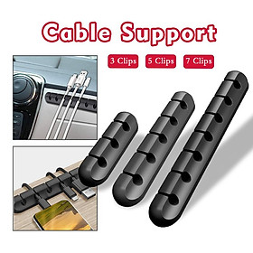 Mua Kẹp Giữ Dây Cáp Kẹp Cố Định Dây Sạc Điện Thoại Laptop Chống Rối Keo Acrylic Siêu Dính Quà Giáng Sinh