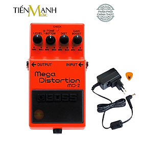 Mua Phơ Guitar Boss MD-2 Mega Distortion - Bàn Đạp Fuzz Pedals Effects MD2 Hàng Chính Hãng - Kèm Móng Gẩy DreamMaker