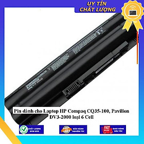 Pin dùng cho Laptop HP Compaq CQ35-100 Pavilion DV3-2000 - Hàng Nhập Khẩu MIBAT605