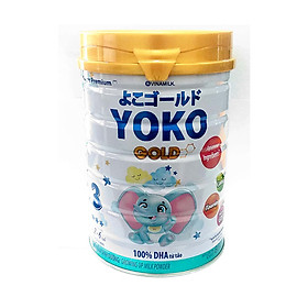 SỮA BỘT GOLD YOKO 3 VINAMILK 850G ̣̣DÀNH CHO BÉ TỪ 2 - 6 Tuổi