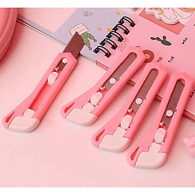 Combo 5 Dao Rọc Giấy Màu Mini Nhỏ Gọn Dễ Thương - GD030.5