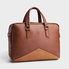 Cặp Công Sở Lata ( Thời trang nam basic đựng laptop 15 inch - Cặp da CA16 )