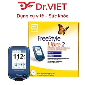 Combo 2 sản phẩm Bộ cảm biến + Đầu đọc FreeStyle Libre 2 Plus Flash Glucose Monitoring System Sensor Kit