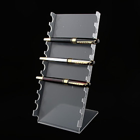 Cosmetic Makeup Brush Holder Stand Tools for 10pcs Brush Foundation Shelf