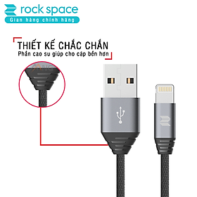 Mua Dây cáp sạc Rockspace M5 cho IP độ dài 1 mét  nhanh ổn định không nóng máy Hàng chính hãng