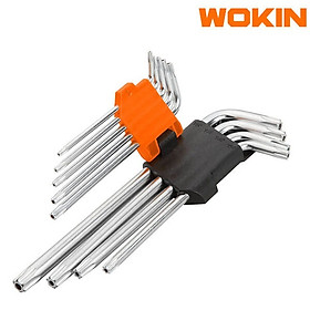 Bộ lục giác đầu sao 9 chi tiết WOKIN 207809