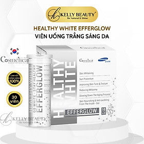 Viên Uống Sáng Da Cosmeheal EfferGlow - Chống Nắng Nội Sinh; Da Trắng Sáng, Mờ Thâm Nám Sạm | Kelly Beauty