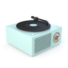 Loa bluetooth retro x10 giả lập đĩa than
