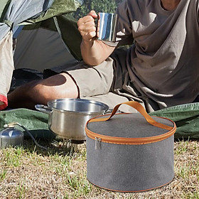 Camping Storage Bag Camping Cookware Carry Bag Tableware Handbag Dinnerware Organizer for Outdoor Sports Beach Fishing Picnic