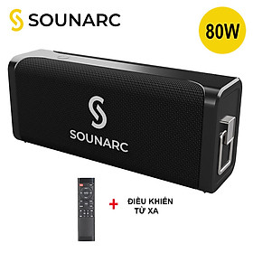 Mua Loa Karaoke Bluetooth Di Động Sounarc M1 Công Suất 80W  Tặng Kèm 2 Micro Không Dây và Remote Loa Hát Kraoke Gia Đình Kết Nối Bluetooth Usb Aux Thuận Tiện - Hàng Chính Hãng