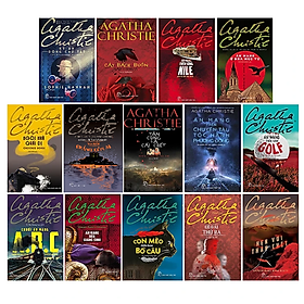 Combo Các Tác Phẩm Của Agatha Christie (14 Cuốn)