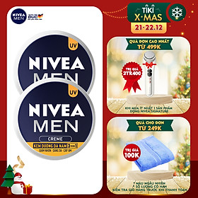 Combo 2 Kem Dưỡng Da Nam NIVEA MEN Creme 3in1 Giúp Giảm...
