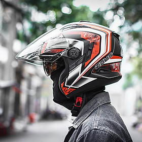 Mũ bảo hiểm 3/4 Zeus 613B