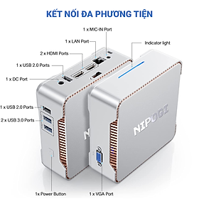 Mua Máy tính để bàn Mini PC  CPU: Celeron J4125 RAM+ROM: 8+256GB (Hàng chính hãng)