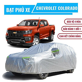 Bạt phủ xe ô tô bán tải Chevrolet Colorado chống nóng, chống thấm, chống bụi. Bạt phủ xe bán tải Colorado