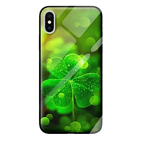 Ốp kính cường lực cho iPhone XS MAX hoa 26 - Hàng chính hãng