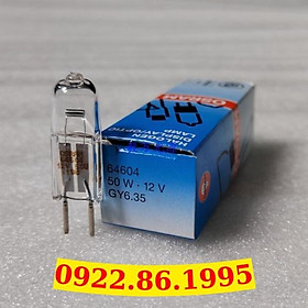 Bóng Đèn Đèn 64604 Quang Phổ Ánh Sáng Đèn Vonfram 12 V50 W Bóng Đèn Halogen GY6.35 Hạt Đèn có VAT