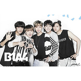 Poster 8 tấm A4 B1A4 ban nhạc idol Kpop tranh treo album ảnh in hình đẹp (MẪU GIAO NGẪU NHIÊN)