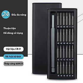 Mua Bộ tua vít nam châm 24 chi tiết dùng sửa chữa điện thoại - tô vít đa năng tiện dụng-K1812