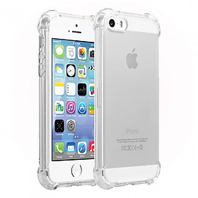 Ốp Lưng Dẻo Chống Sốc Phát Sáng dành cho iPhone 5/5S/5SE Case (Trong Suốt) - Hàng nhập khẩu
