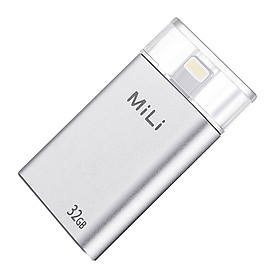 Ổ Cứng Di Động Mili IDATA 32GB USB 3.0 (Bạc) - Hàng Chính Hãng