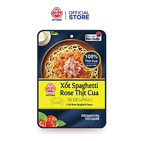 Xốt spaghetti rose thịt cua Ottogi 110g