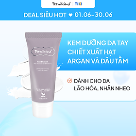 Kem Dưỡng Da Tay Teenilicious Hand Cream With Moroccan Oil & Mulberry Giúp Làm Đều Màu Da 15g