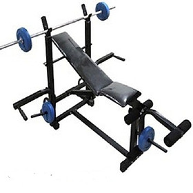 Ghế tập tạ có ép (chưa có tạ và đòn tạ)