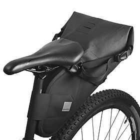 Túi yên xe đạp 7L không thấm nước dễ lau chùi dung tích lớn logo phản quang