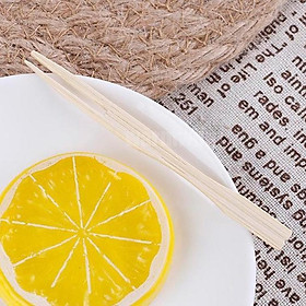 Mua 100 Nĩa Gỗ Nhỏ Ăn Bánh Su - Trái Cây - Cá Viên Chiên