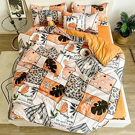 Trọn bộ 4 món cotton poly hàng nhập khẩu nguyên set.Mẫu 29
