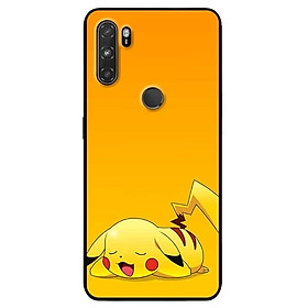 Ốp lưng dành cho Vsmart Active 3 mẫu PiKa nền vàng