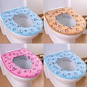 Mua Miếng nỉ lót bồn cầu giữ ấm - Giao hàng ngẫu nhiên