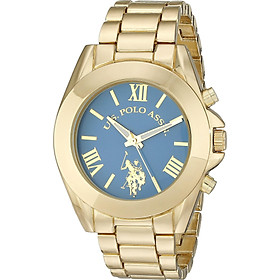 U.S. Polo Assn. Women's USC40048 Gold-Tone Bracelet Watch