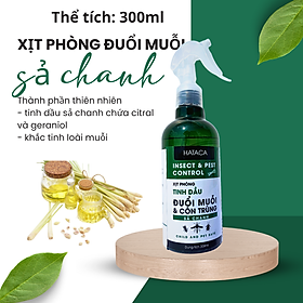 ( Thơm phòng/ đuổi muổi ) Bình xịt đuổi muỗi, côn trùng HATACA -100% thiên nhiên