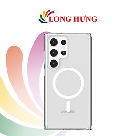 Ốp lưng chống sốc kháng khuẩn hổ trợ sạc không dây ButterCase Chic-Mag Protective Case S24 Ultra - Hàng chính hãng