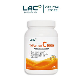 VIÊN UỐNG BỔ SUNG VITAMIN C LAC TRIACTION C1000 TIMED-RELEASE (90 VIÊN)