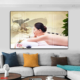Mua Tranh Đơn Trang Trí Sang Trọng - Tranh Cô Gái Treo Tường Spa Đẹp