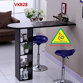 Quầy bar mini kết hợp tủ rượu VKB028 ( không kèm ghế) - Nội thất lắp ráp Viendong Adv