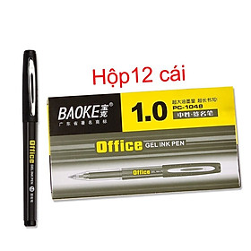  Bút bi gel mực nước nét to ngòi 1mm Baoke 1048