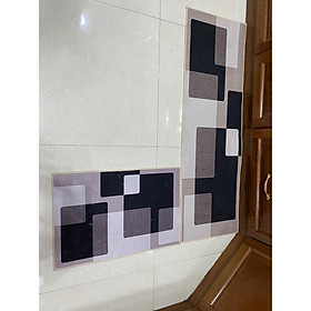 Mua Thảm Bếp Bộ Đôi - Thảm Lót Chân Chống Trượt : 40x60cm và 40x1m2
