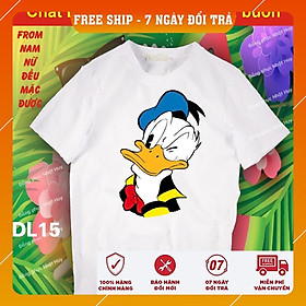 Áo thun vịt Donald DL13, phông , chất đẹp bao đổi trả