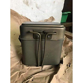 Mua Cà mèn xưa  ănggo  cặp lồng nhôm lưu kho dùng mang cơm  đựng thực phẩm hoặc sưu tầm kỷ vật