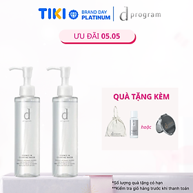 Combo 2 Nước Tẩy Trang dProgram Dưỡng Da 180ml