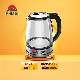 Mua Ấm siêu tốc thủy tinh Rapido RK1818 - Hàng chính hãng