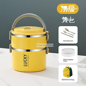 Mua Hộp đựng cơm trưa bằng thép không gỉ giữ nhiệt tốt hộp cơm trưa hộp cơm giữ nhiệt